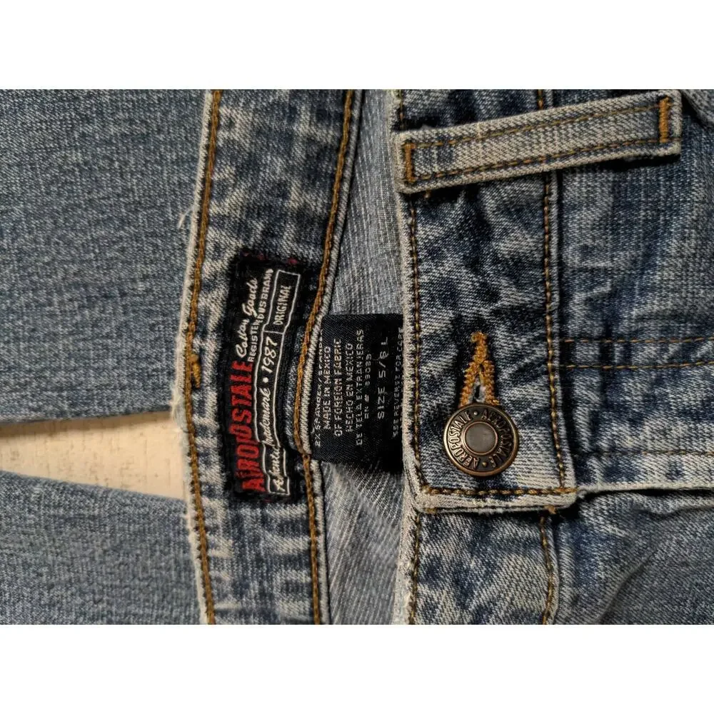 Aeropostale‎ Bootcut Jeans Women's 5/6 L Cotton Blend